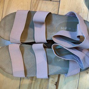 Pink Madden Girl Platform Espadrille Sandals